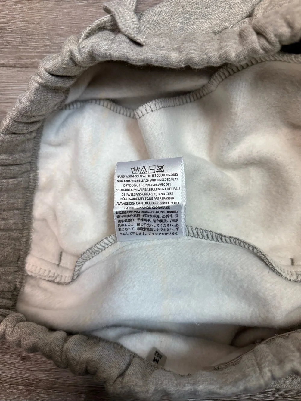 Essentials Packaged Sweatshirt in Light Gray